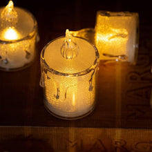 Simple Candles for Home Decoration, Crystal Candle Lights, Diwali - justgrabit.in | Just Grab It