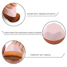 Perfect Foundation Makeup Brush with Portable Case (1 Pc) - justgrabit.in | Just Grab It