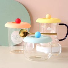 Cup/Mug Lid Dust Proof Silicone Rubber Airtight Seal (Lid Only, 1 Pc) - justgrabit.in | Just Grab It