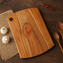 Supermom Premium Teak Wood Chopping Board for Kitchen (1 Pc) - Justgrabit Inc.