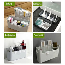 Plastic Storage Baskets Space allocator, Refrigerator Organizer Bins partition Clip (1 Pc) - Justgrabit Inc.