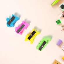 Plastic Small Cute Pencil Sharpener (1 Pc / Mix Design & Color) - justgrabit.in | Just Grab It