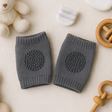 Dark Grey Toddler Wool Knit Leg Warmer (Knee Guard) - justgrabit.in | Just Grab It