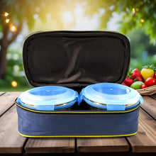 Bite Lunch Box, with Insulated Fabric Lunch Bag & Plastic Spoon, Fork - justgrabit.in | Just Grab It