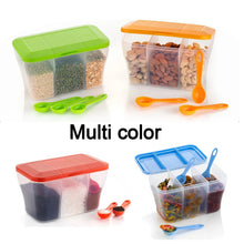 Plastic Square Storage Organiser Container (750ML Capacity) - Justgrabit Inc.