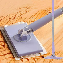 Automatic Cloth Changing Mini Mop with Push Pull Cloth Changing Handle (1 Pc) - justgrabit.in | Just Grab It