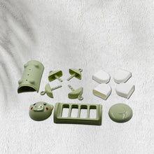 Pig Shape Mold Ice Candy, sicle Mold Ice, Plastic Ice Candy Maker Kulfi Maker Molds Set with 4 Cups - justgrabit.in | Just Grab It