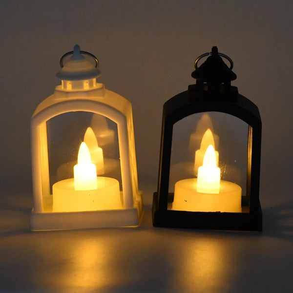 Smokeless Led Light Lantern Lamp, Diwali (2 Pc) - justgrabit.in | Just Grab It