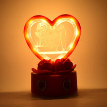 Heart - Shaped Love Couple Decorative Showpiece (1 Pc) - Justgrabit Inc.