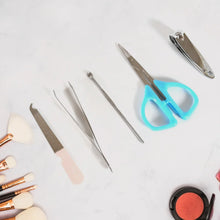 5 IN 1 Stainless Steel Professional Manicure Set, Nail Cutter For Women, Nail Scissors, Luxury Grooming Kit - Justgrabit Inc.