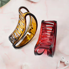 Plastic Hair Clamp Grip, Simple Matte Hair Barrette Clamp (1 Pc) - Justgrabit Inc.