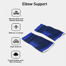 Adjustable Elbow Strap Compression Sleeves Supporter (1 Pair / With Card Packing) - justgrabit.in | Just Grab It