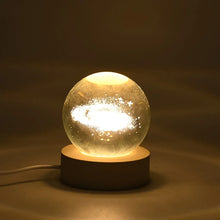 3D Crystal Ball lamps With Base (1 Pc) - Justgrabit Inc.