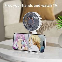 Mini Fan Rechargeable Table Fan Handheld Fan For Home , Office , Car - justgrabit.in | Just Grab It