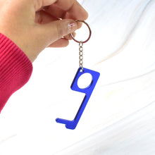 Metal Key Shape Keychain, Door Opener Tool (1 Pc) - justgrabit.in | Just Grab It