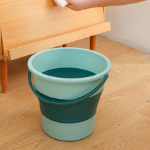 Water Bucket Folding High Capacity Foldable Hanging with Handle Bathroom Products - justgrabit.in | Just Grab It