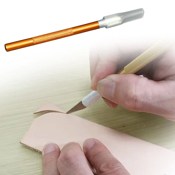Precision Electronic Spices Hand Repair Cutting Knife with 5 Extra Sharp Blade (1 Set) - justgrabit.in | Just Grab It