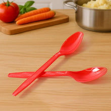 Reusable Food - Grade Plastic Spoons (10 Pc) - Justgrabit Inc.