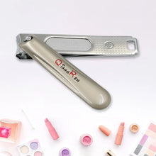 Stainless Steel Folding Portable Large Nail Clippers with Nail File (1 Pc) - justgrabit.in | Just Grab It