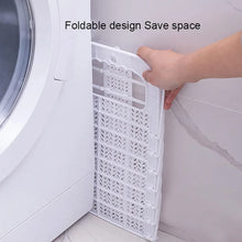 Wall Hanging Laundry Basket Clothes Hanger Dirty Hamper Clothes Storage Hook Clothes Rails for Laundry Washing Machine Bathroom Kids Dirty Clothes Storage Hanger (1 Pc) - justgrabit.in | Just Grab It