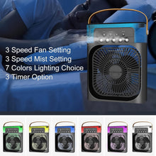 Portable Air Conditioner Fan - Personal Desk Cooling Fan (Battery Not Included) - justgrabit.in | Just Grab It