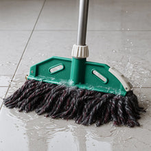 Premium Cotton Yarn Floor Cleaning Mop with Long Handle (1 Pc) - Justgrabit Inc.