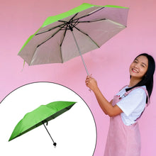3 Fold Sun Protective Solid Foldable Outdoor Umbrella, Portable Sun, UV Protection Lightweight Rain Umbrella With Umbrella Case For Girls, Women, Men, Boys - Justgrabit Inc.