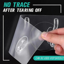 Adhesive Golden & Transparent Heavy Duty Wall Hook - justgrabit.in | Just Grab It