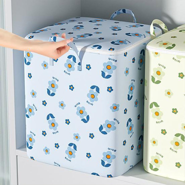 Foldable Clothes Storage Comforter Organizer Storage (180 L) - justgrabit.in | Just Grab It