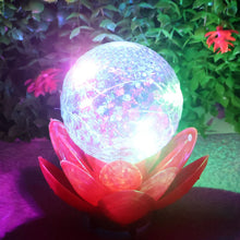 Crystal Ball Lotus LED Decorative Light (1 Pc) - Justgrabit Inc.