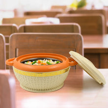 Insulated Hot Pot With Inner Stainless Steel Serving Casserole with Lid (800 ML Approx) - justgrabit.in | Just Grab It