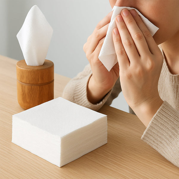 Soft Facial Tissue Paper Napkins Set (50 Pcs Set) - justgrabit.in | Just Grab It