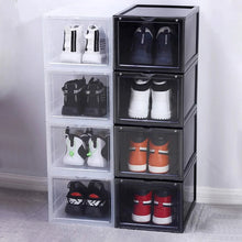 Shoe Storage Box, Shoe Box Clear Plastic Stackable (1 Pc) - Justgrabit Inc.