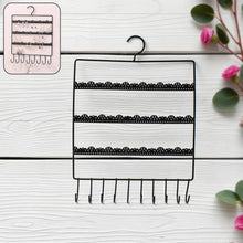 Wall Mounted Earring Organizer Hanging Jewellery Rack For All Type Jewellery (1 Pc / Mix Size) - Justgrabit Inc.