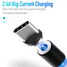 3 in 1 Magnetic Multi Charging Cable (1 Pc) - justgrabit.in | Just Grab It