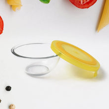 Dazzle Glass Bowl Set Mixing / Storage Bowls with Lids (3 pcs Set) - Justgrabit Inc.
