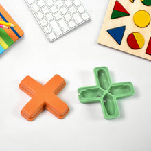 Magic Toys Magic Cross Magic Tricks Puzzle (1 Pc / Mix Color & Design) - justgrabit.in | Just Grab It