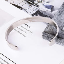 Minimalist Polished Open - Ended Silver - Tone Stainless Steel Kada (1 Pc) - justgrabit.in | Just Grab It
