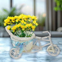Plastic Cycle Flower vases for Home decor; Bicycle Flower Pot Stand - Justgrabit Inc.