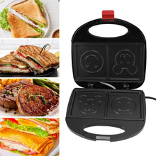 Double Sided Heating 750W Electric Sandwich Maker (1 Pc) - justgrabit.in | Just Grab It