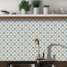 Peel and Stick Floor Tiles Kitchen / Bathroom Backsplash Sticker Detachable Waterproof DIY Tile Stickers for Wall Decoration Tiles Home Decoration (8x8 Inch / 10 Pcs Set) - Justgrabit Inc.