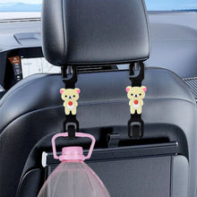 Multi - Purpose Car Seat Headrest Hooks (Mix Design / 2 Pc Set) - Justgrabit Inc.