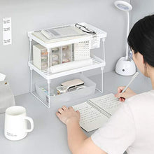 Plastic Bathroom Organizer Kitchen Utility Storage Rack (32x19.5 Cm / 1 Pc) - Justgrabit Inc.