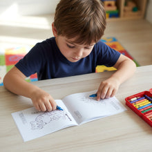 Kids Animal Theme Colouring Book Set ( 5 Pc / Mix Color Books) - justgrabit.in | Just Grab It