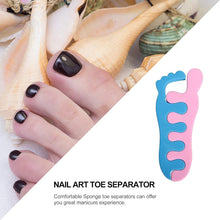 Toe Separators, Toe Spacers Sponge Toe Stretcher Pedicures (1 Pair) - justgrabit.in | Just Grab It