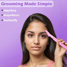 Eyebrow Painless Facial Hair Remover Razor for Face, Women and Men (3 Pack) - Justgrabit Inc.