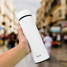 Stainless Steel Vacuum Flask with Digital Temperature Display - Justgrabit Inc.