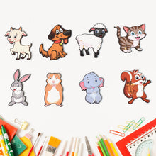 Wooden Animal Puzzle Learning Educational Board (1 Set / 28×20 Cm) - justgrabit.in | Just Grab It