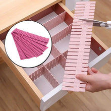 Plastic Adjustable Grid Drawer Dividers Organizers Closet Straps For Home And Kitchen Drawer Use - justgrabit.in | Just Grab It