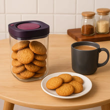 Supermom Airtight Kitchen Storage Containers (2 Pc Set / 1200ml) - Justgrabit Inc.